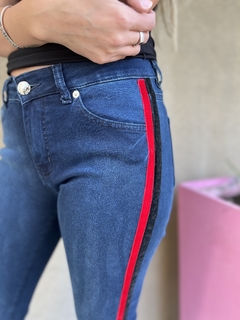 Jeans azul Simona Rosh - comprar online