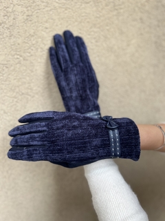 Guantes Lina Azul Marino