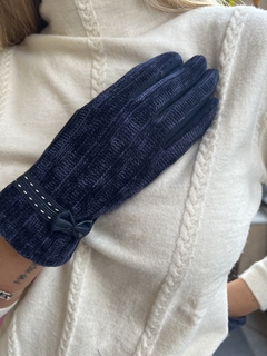 Guantes Lina Azul Marino - comprar online