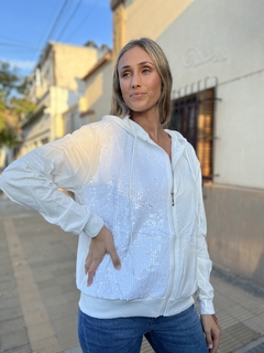 Campera Greta Blanca - JAQUELINA HADAD
