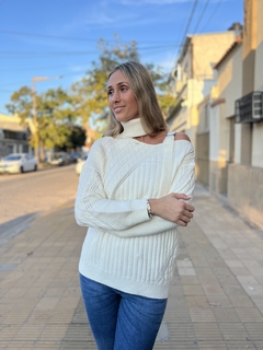 Sweater Marina Blanco - JAQUELINA HADAD