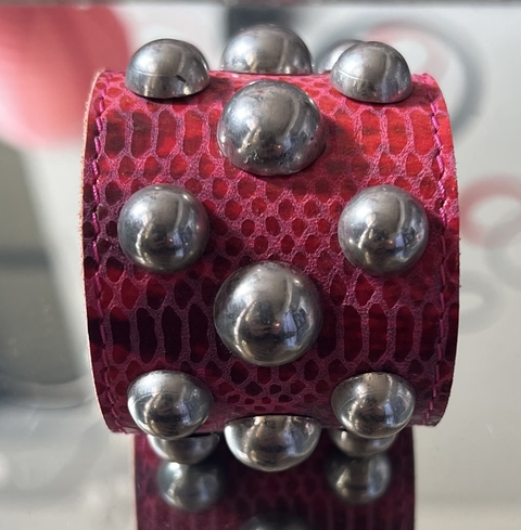 Brazalete Cuero Reptil