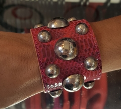 Brazalete Cuero Reptil