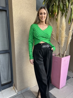 Pantalón Dafne Negro - JAQUELINA HADAD