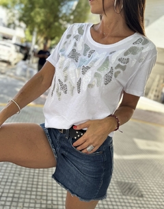 Remera Print Talle amplio - comprar online