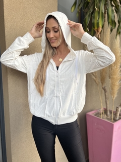 Campera Olaya Blanco - comprar online