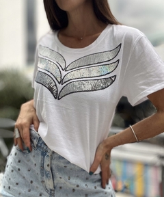 Remera Hojas Talle amplio