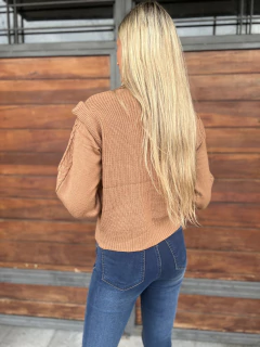 Sweater Macarena Marrón - JAQUELINA HADAD