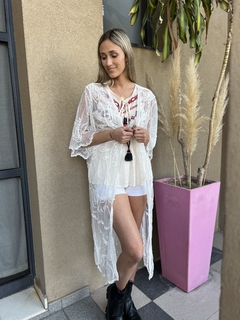 Kimono Solange Blanco - tienda online