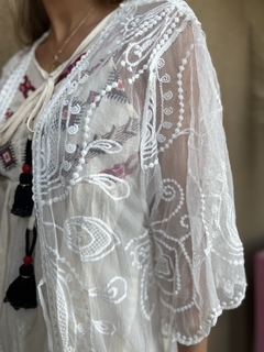 Kimono Solange Blanco