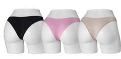 Kit 3 Calcinhas Hoahi Tanga sem Costura Algodão - Tenda das Cuecas - Meias e Pijamas