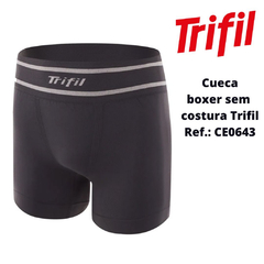 Cueca Boxer Microfibra Sem Costura Trifil