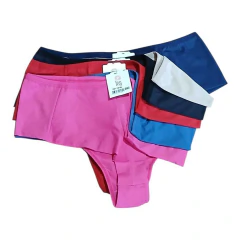 Kit 6 Calcinhas Microfibra Fio Duplo Plus Size GG1-GG2 be.my - TENDA DAS CUECAS LTDA