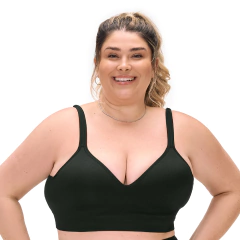 Sutiã Zee Rucci Plus Size Comfort Duplo com Bojo Sem Costuras na internet