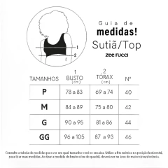 Sutiã Top Faixa Bustiê tomara que caia com bojo Zee Rucci - TENDA DAS CUECAS LTDA