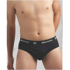 Kit 3 Cuecas Slip Juvenil Algodão Marxan