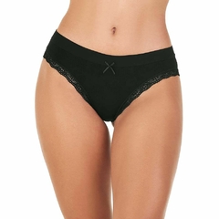 Calcinha Zee Rucci Anatômica com renda lateral Adulto