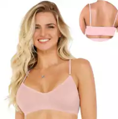 Sutiã Top Básico Microfibra sem bojo sem Aro Zee Rucci