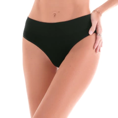 Calcinha Fio Dental Cós Largo Microfibra Sem Costura Zee Rucci - comprar online