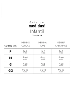 Kit 5 Cueca Boxer Infantil Microfibra Sem Costura Zee Rucci - loja online