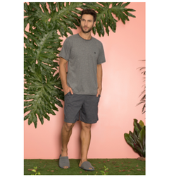 Pijama Manga Curta Masculino Pzama - comprar online