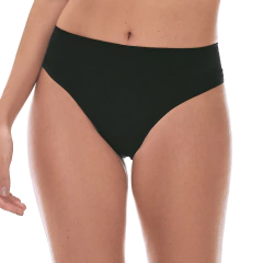 Calcinha Tanga Cós Largo Microfibra Sem Costura Zee Rucci - loja online