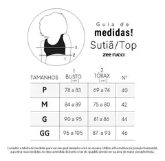 Sutiã Top Básico Microfibra sem bojo sem Aro Zee Rucci - comprar online