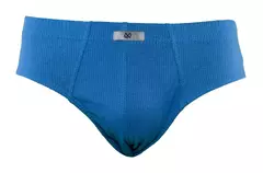 Kit 6 Cuecas Slip Algodão Canelado Elástico Embutido Marxan - Tenda das Cuecas - Meias e Pijamas