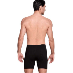 Kit 3 Cueca Boxer Long Leg Microfibra sem costura trifil na internet