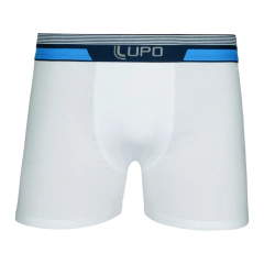 Cueca Boxer Algodão Com Elastano Sem Costura Lateral Lupo - Tenda das Cuecas - Meias e Pijamas