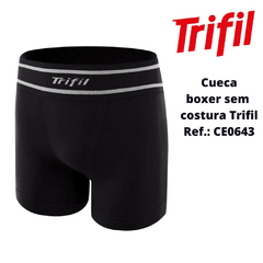 Cueca Boxer Microfibra Sem Costura Trifil