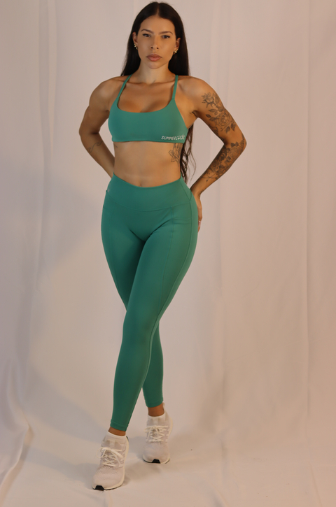 Legging Sculpt - Verde Sálvia