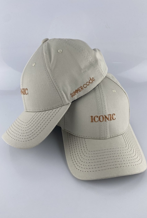 Boné Iconic - Bege