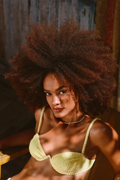 Biquini Mônaco - Amarelo Texturizado - loja online
