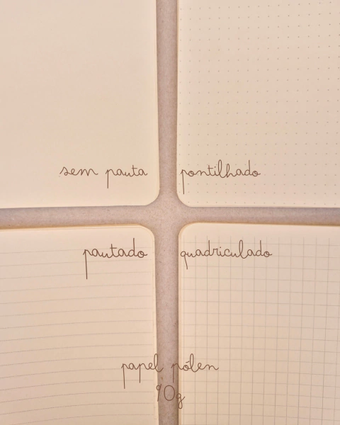 Imagem do Caderno Escrita Livre Kraft