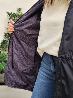 Piloto reversible gris / negro