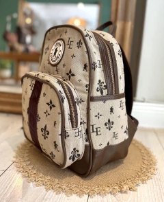 MOCHILA LUCY AMELIE BEIGE - comprar online