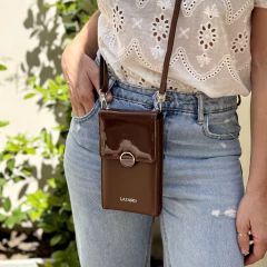 PORTA CELU SOPHIE CHOCOLATE - comprar online