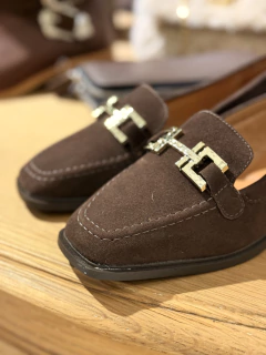 MOCASIN ROBERTA CHOCOLATE - comprar online