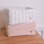 Caja Pañalera Rayada Gris - comprar online