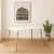 Mesa Eames Rectangular 120x80 Blanca en internet