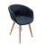 Sillón Tulip Tapizado Beige - comprar online