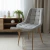 Silla Venecia Pana Gris Claro - comprar online