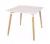 Mesa Eames Cuadrada 80x80 Blanca - Decorando Shop