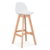 Banqueta Tulip Gris Altura asiento 67cm - tienda online