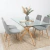 Mesa Paris 140x80 + 4 Sillas Génova Pana