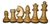 Juego de Ajedrez Jaque Mate de Madera 11 - super plomado con tablero (Utilizados por Karpov en los Magistrales Najdorf) en internet