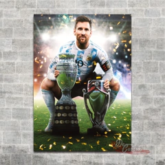 Cuadro 1 Pieza Argentina Campeon Finalissima 2022 - 2