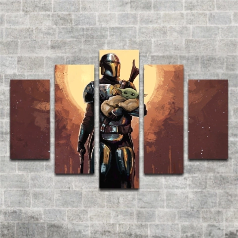 Cuadro Mandalorian