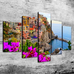 Cuadro Poliptico Italia 3 - comprar online